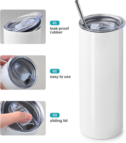 Sunflower Highland Cow Tumbler