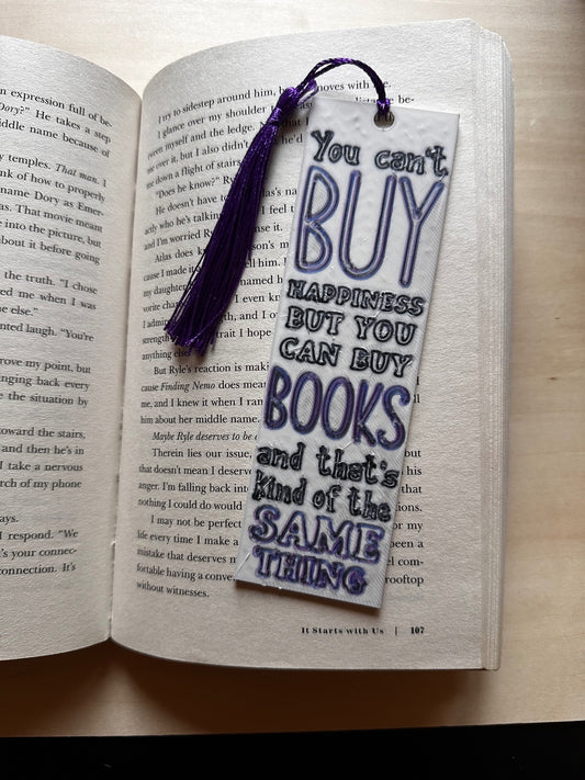 3D Printed Bookmarks - Slogans