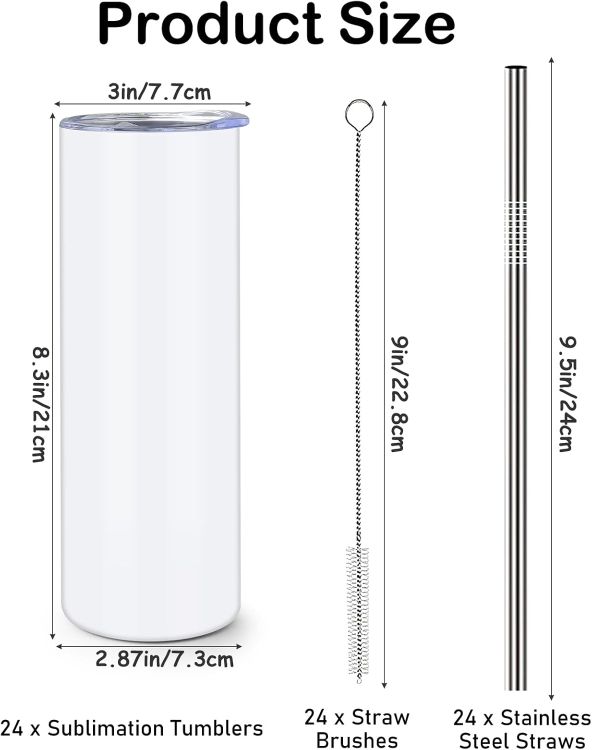 Sunflower Highland Cow Tumbler