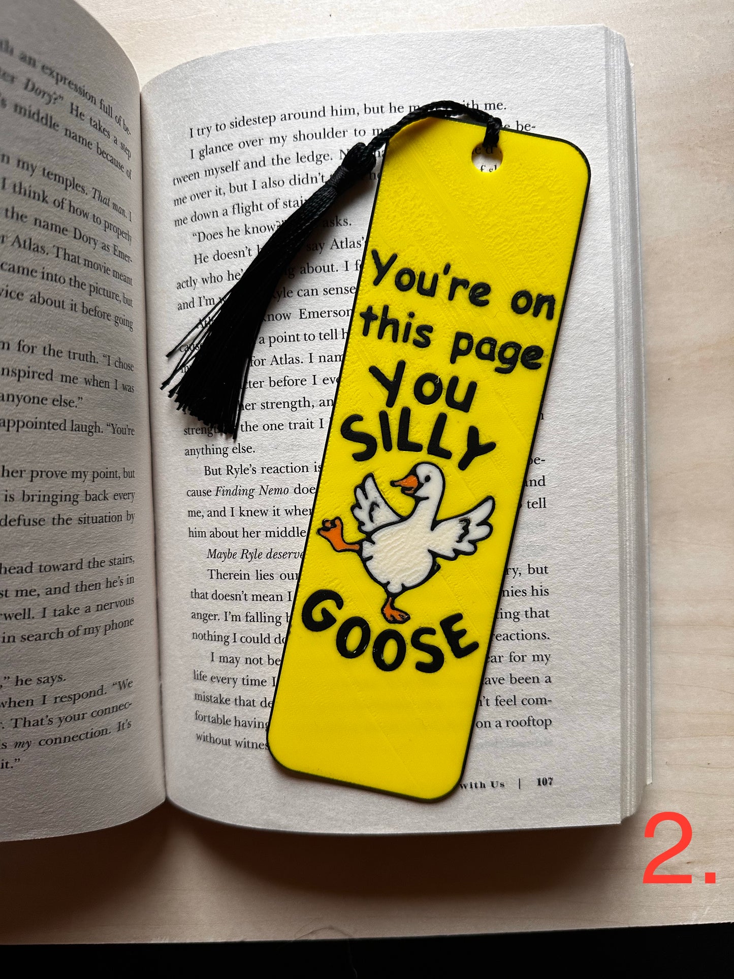 3D Printed Bookmarks - Slogans