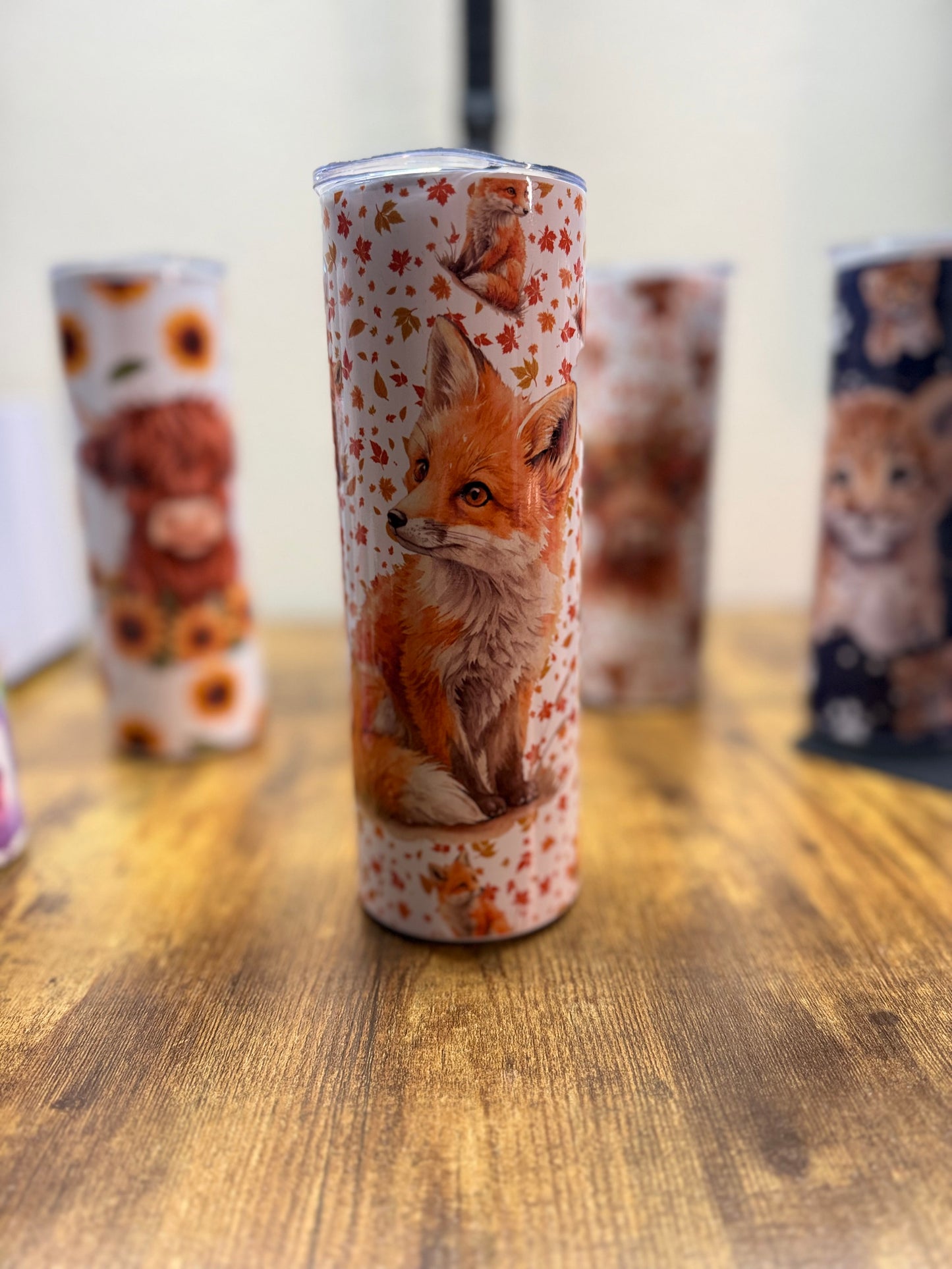 Autumnal Fox Tumbler
