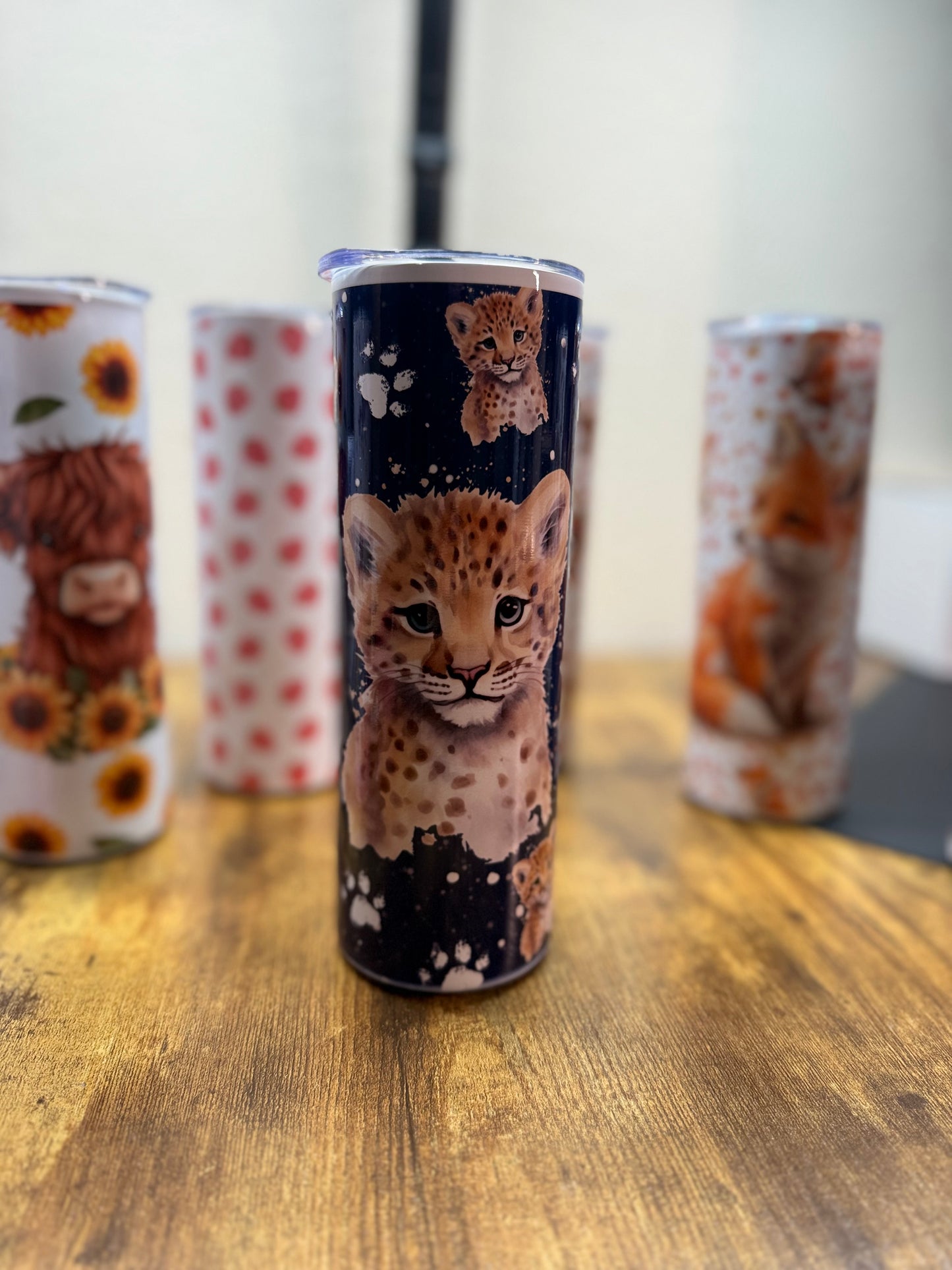 Snow leopard Tumbler