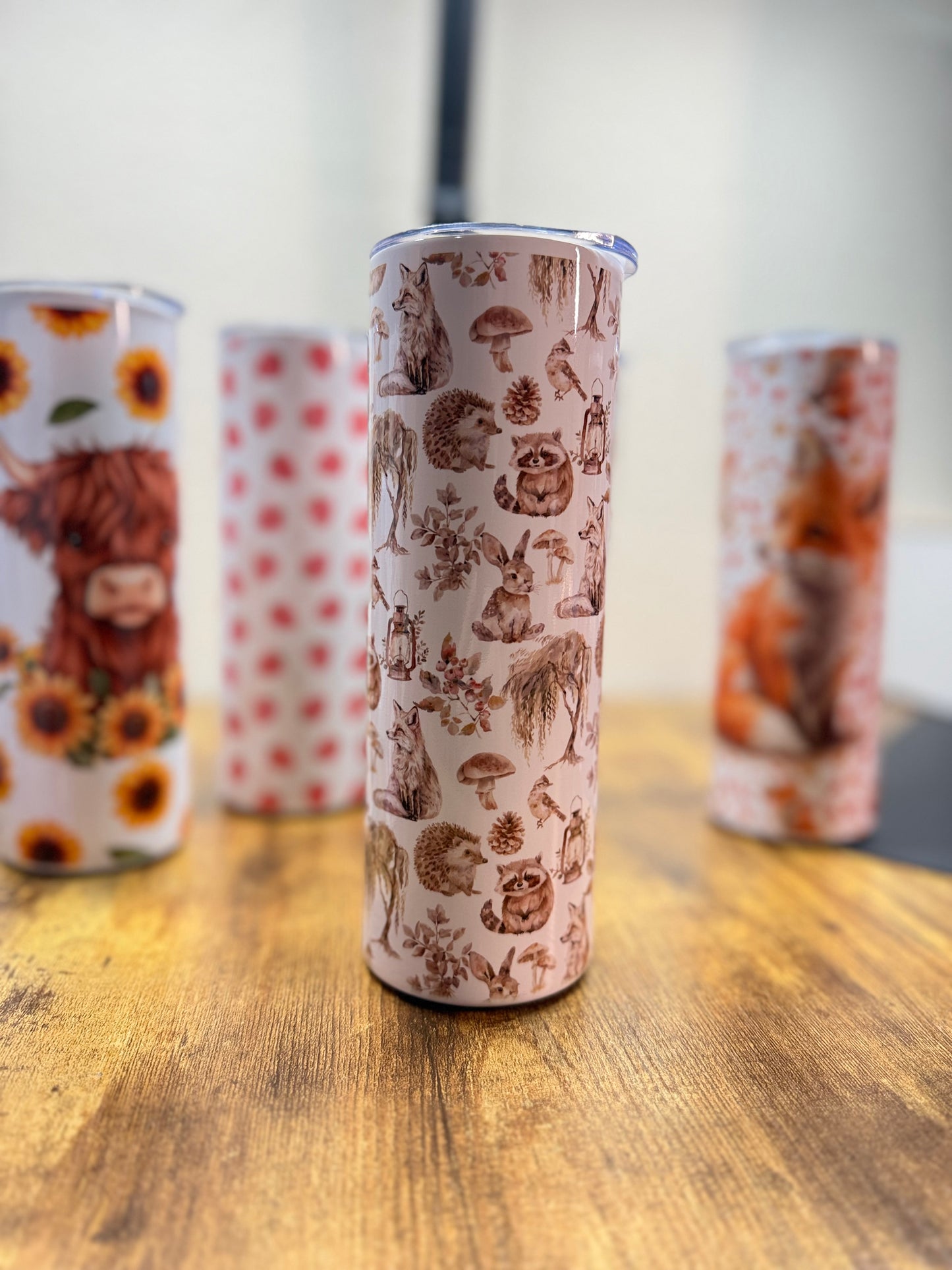 Woodland Animal Tumbler