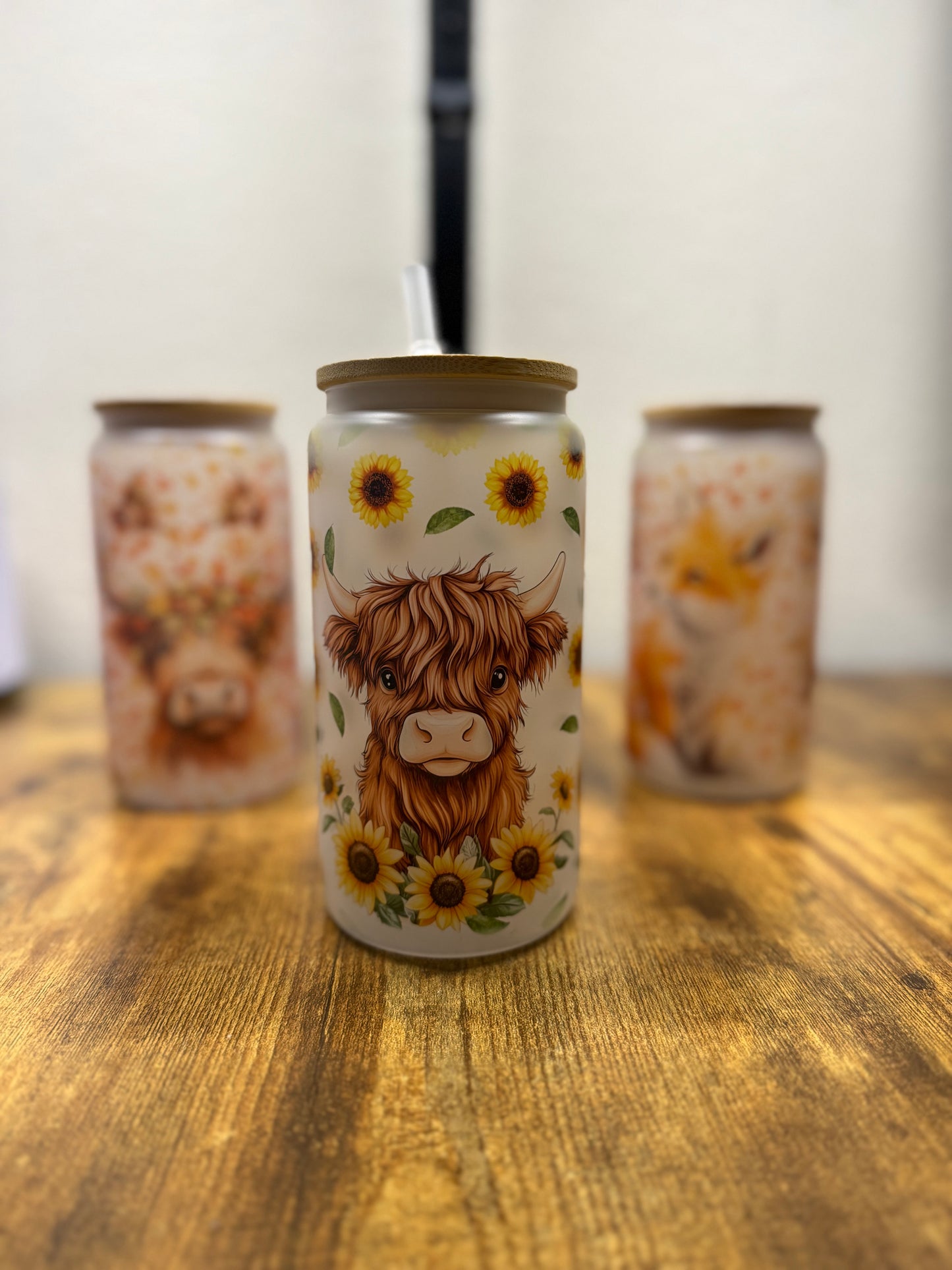 16oz Glass Tumbler (Design Options)