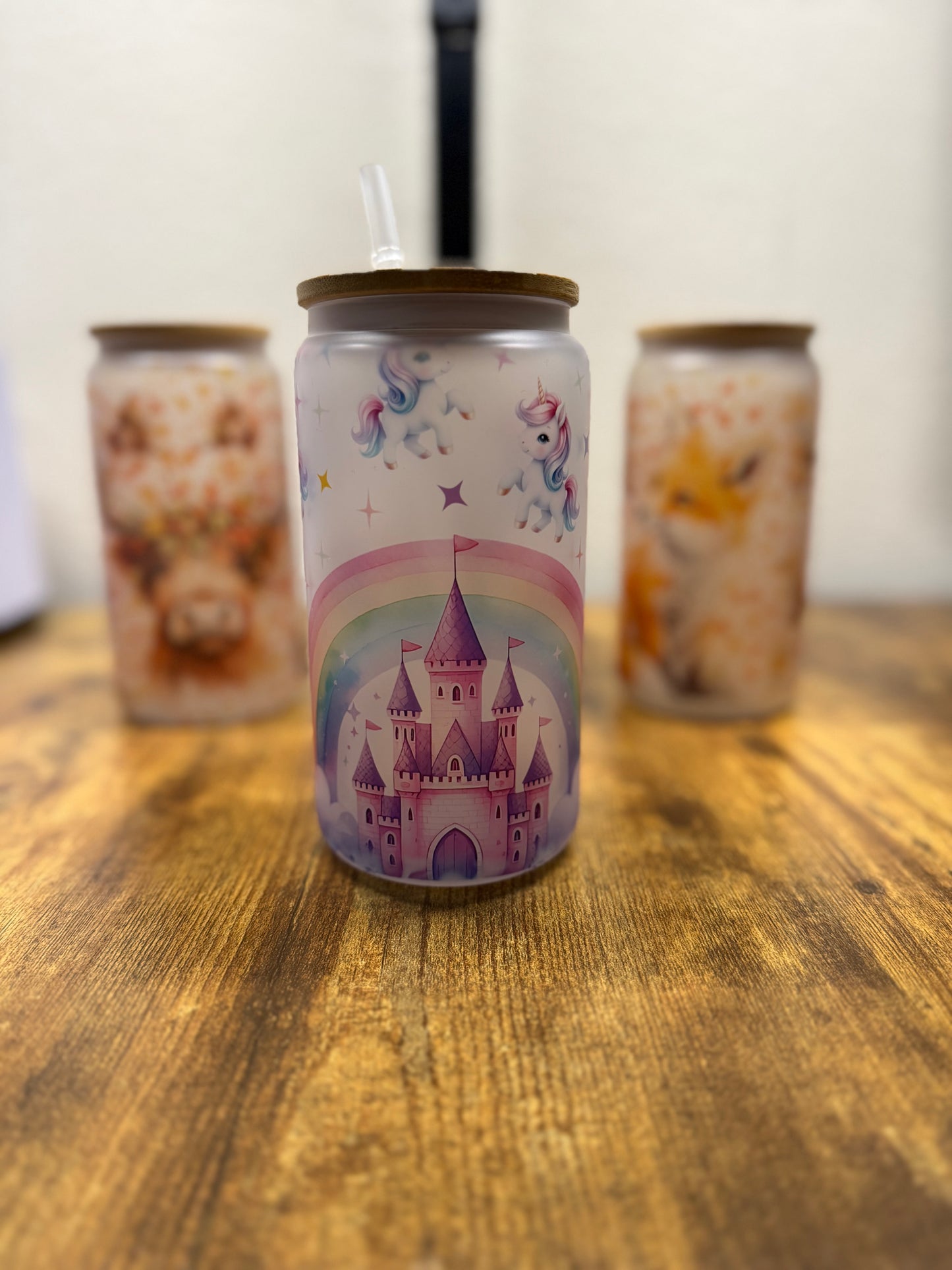 16oz Glass Tumbler (Design Options)