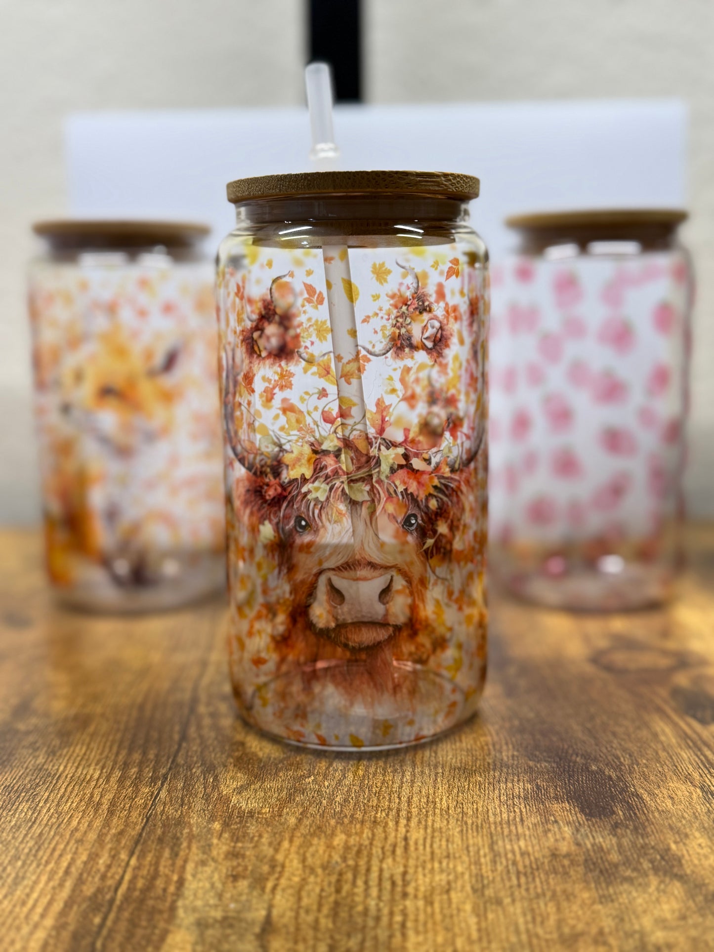 16oz Glass Tumbler (Design Options)