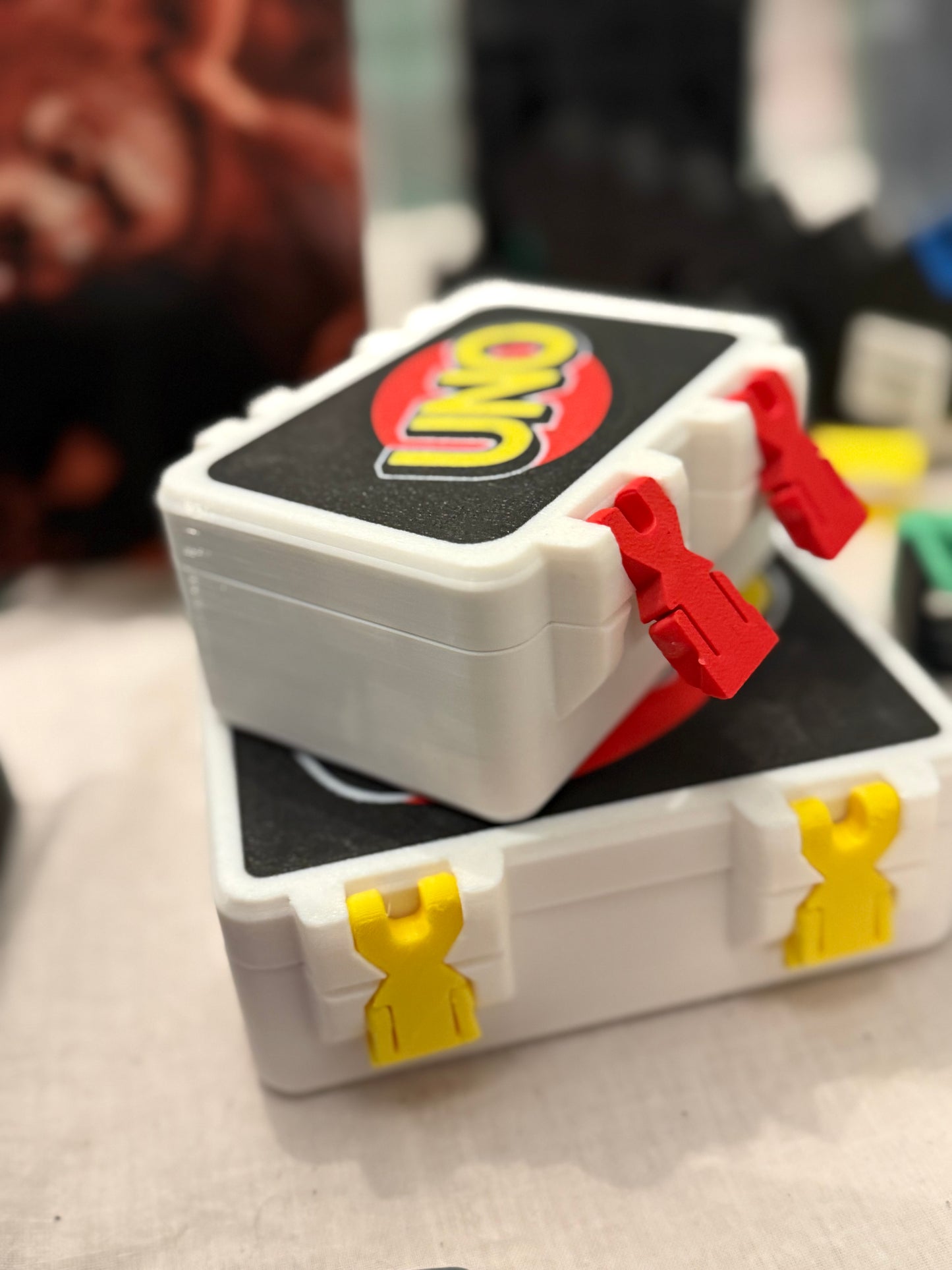 UNO-Sized Card Deck Storage Box – 3D Printed Game Night Organiser (Single or Duo)