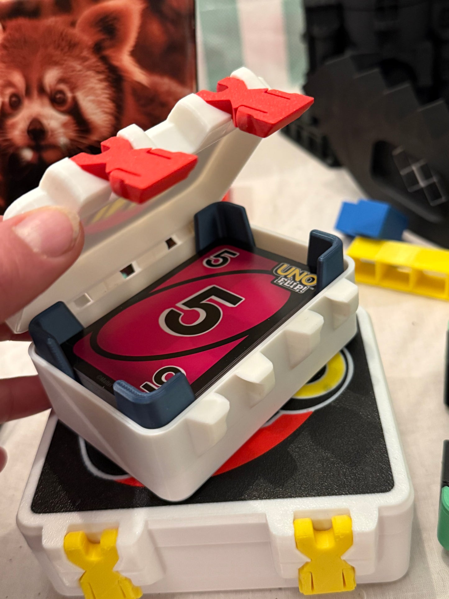 UNO-Sized Card Deck Storage Box – 3D Printed Game Night Organiser (Single or Duo)