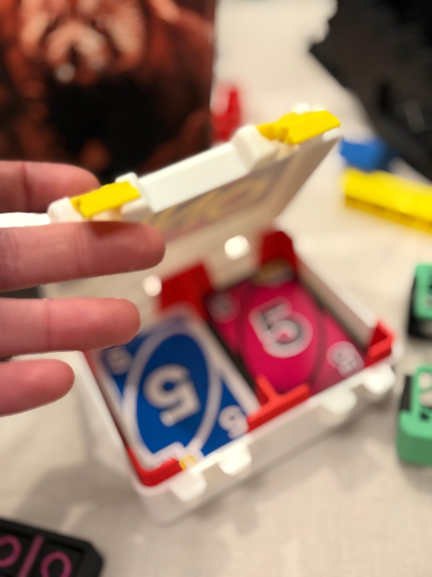 UNO-Sized Card Deck Storage Box – 3D Printed Game Night Organiser (Single or Duo)