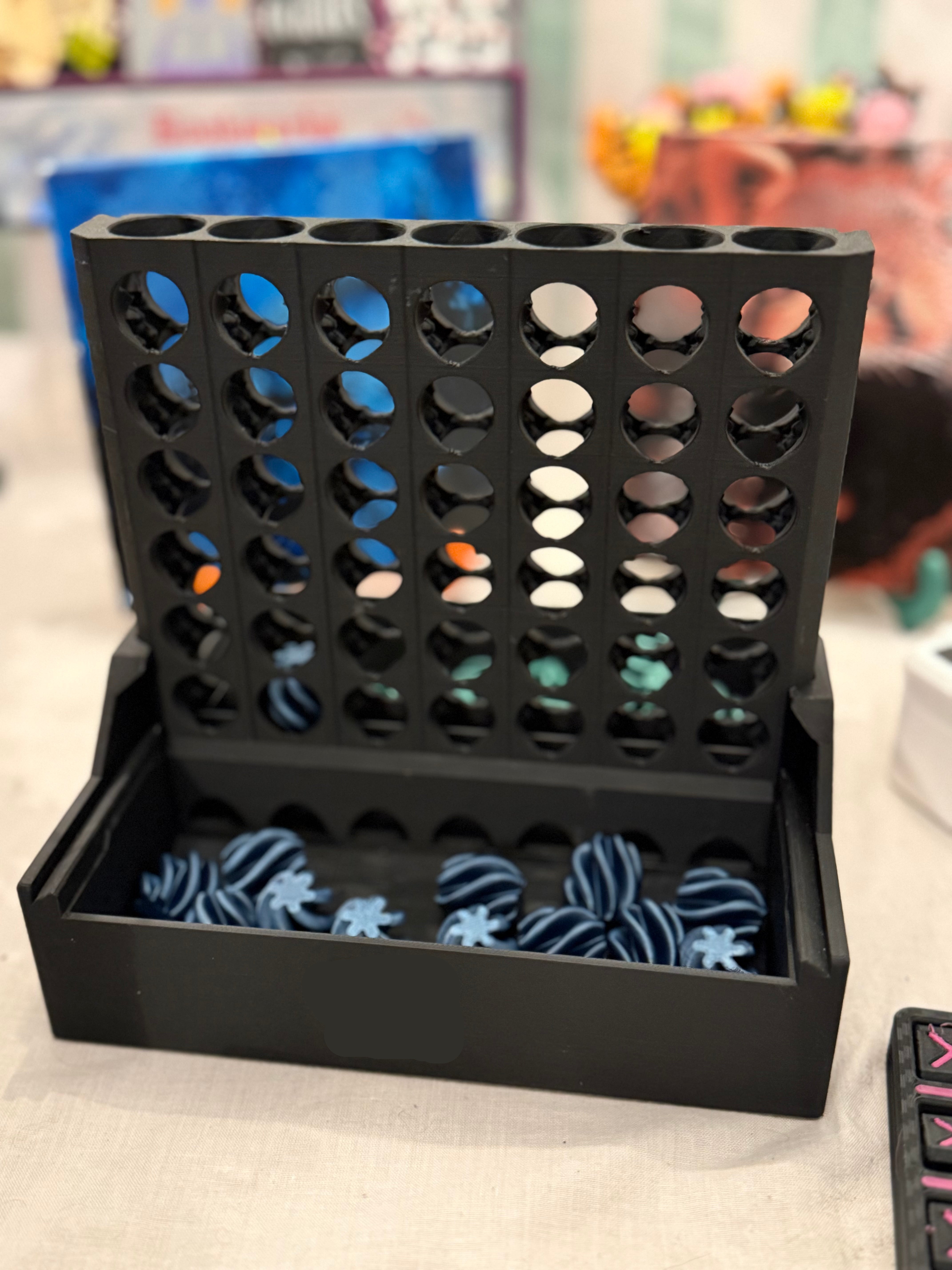 Cascade Connect 4 | Self-Sorting Travel Game (3D Printed UK) – Lost ...