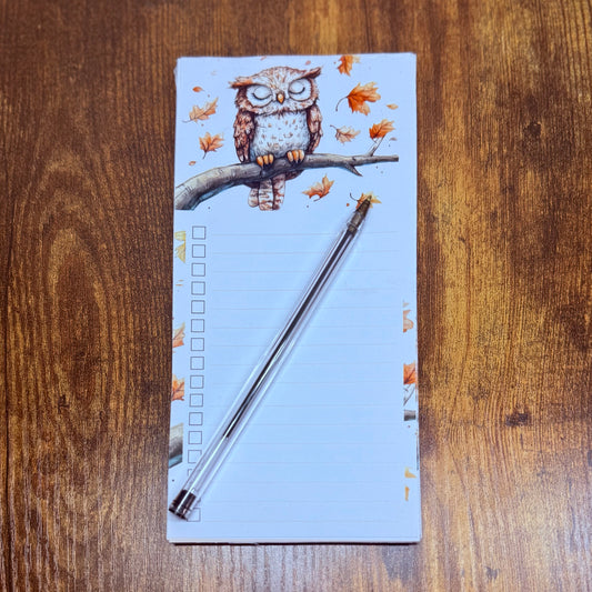 Owl Notepad