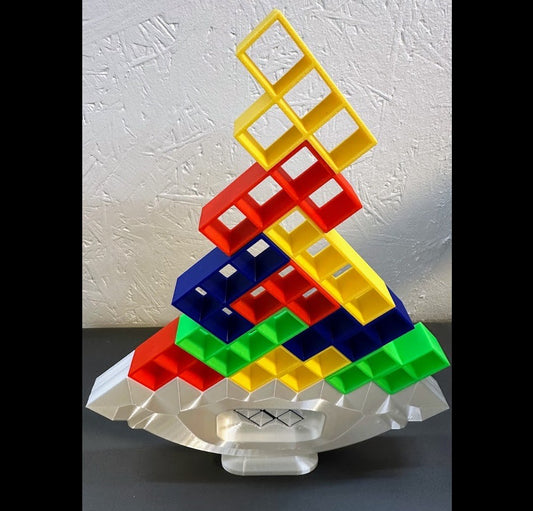 Tetris Tower Balance Stacking Game