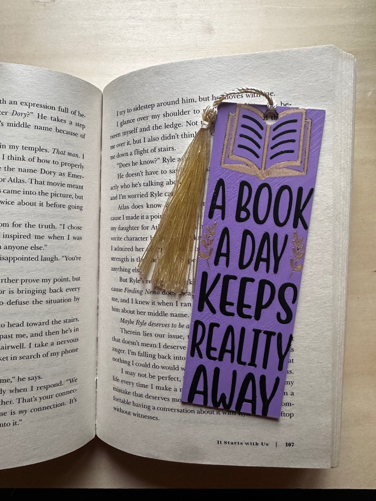 3D Printed Bookmarks - Slogans