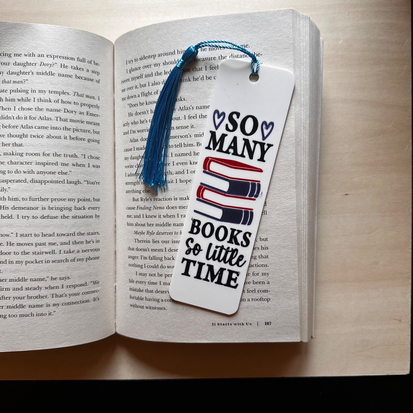 3D Printed Bookmarks - Slogans